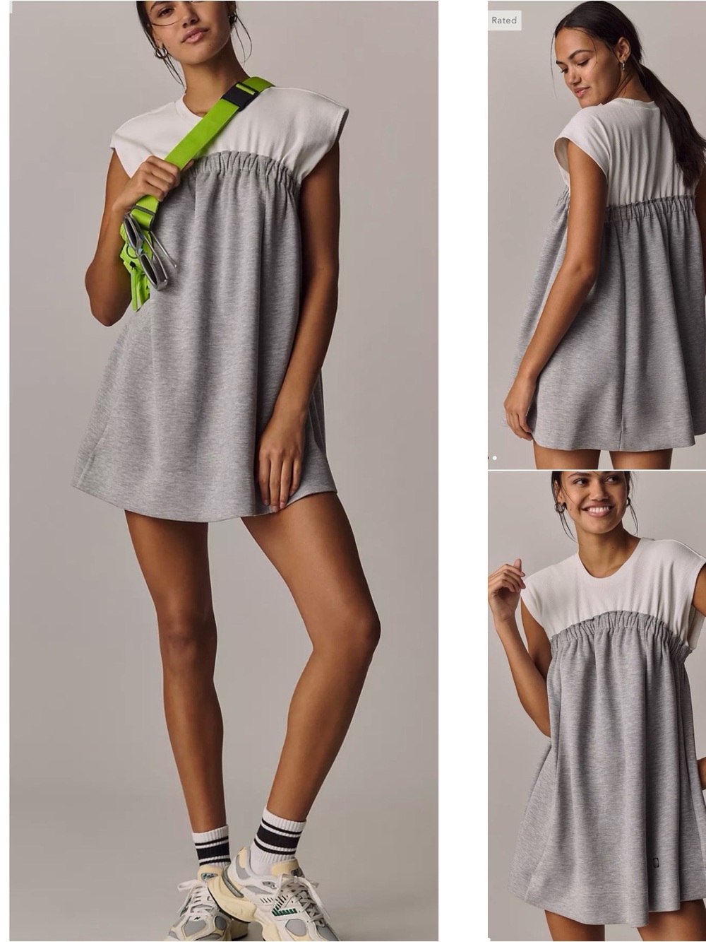 Daily Practice By Anthropologie Bubble Mini Dress